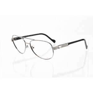 Jimmy Crystal JCS117 58-16-135mm Sunglass / Eyeglass FRAMES ONLY - FAIR - READ